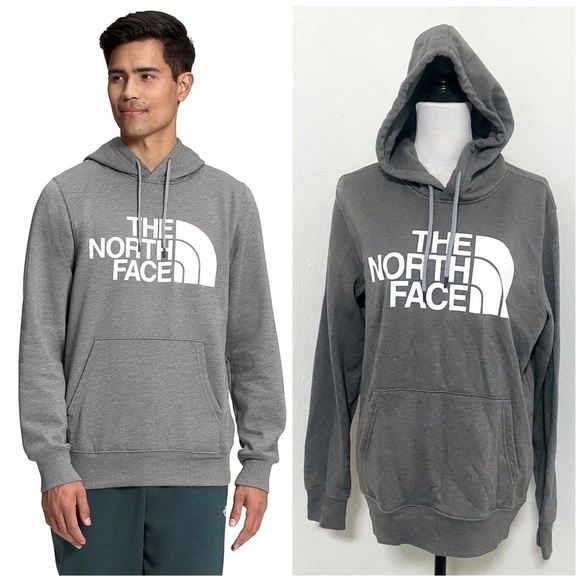 The North Face Men's Half Dome Pullover Hoodie with Front Pouch Pocket Medium - Picture 1 of 9